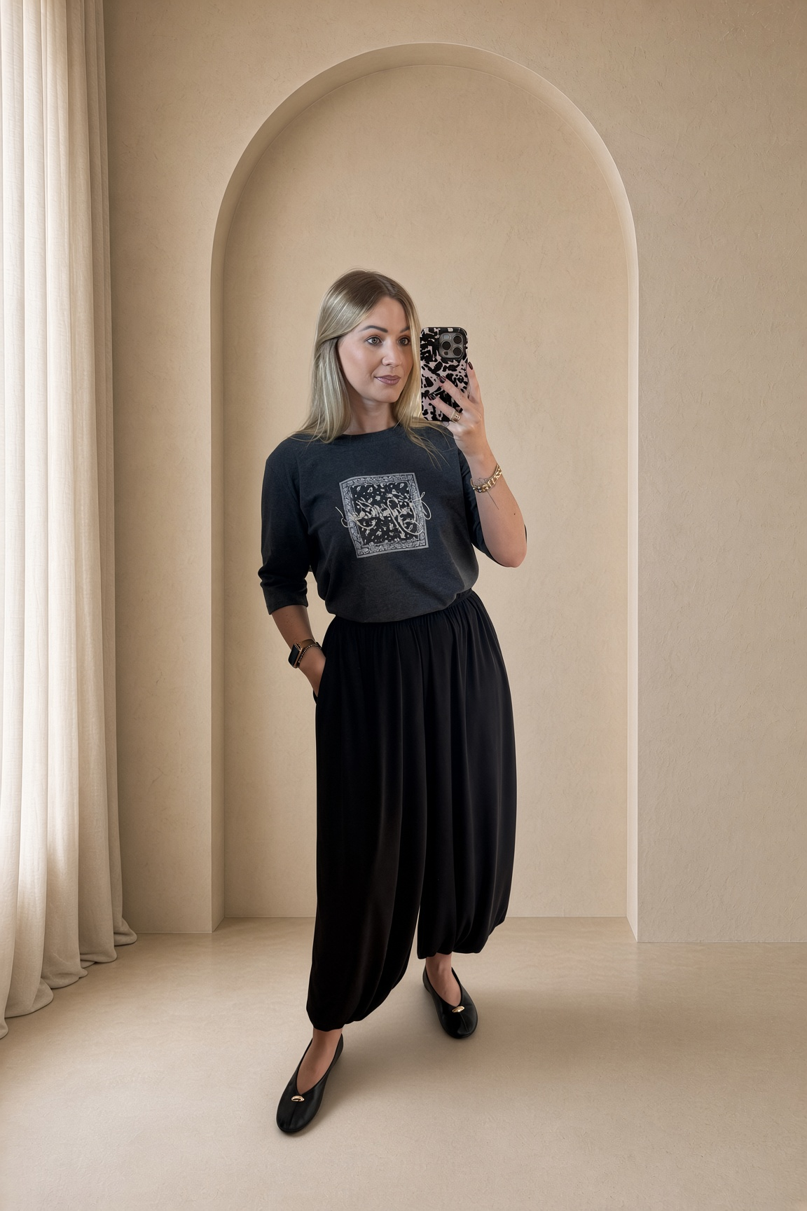 T-Shirt z rękawkiem do łokcia